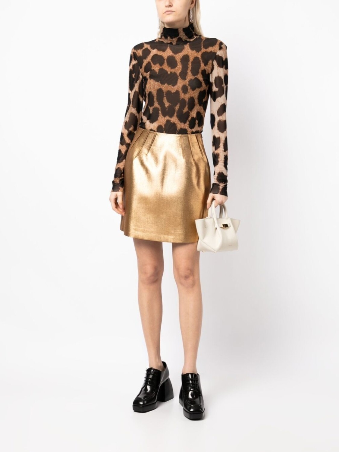 Юбка мини Dice Kayek, золотистый
Юбка мини Dice Kayek, золотистый