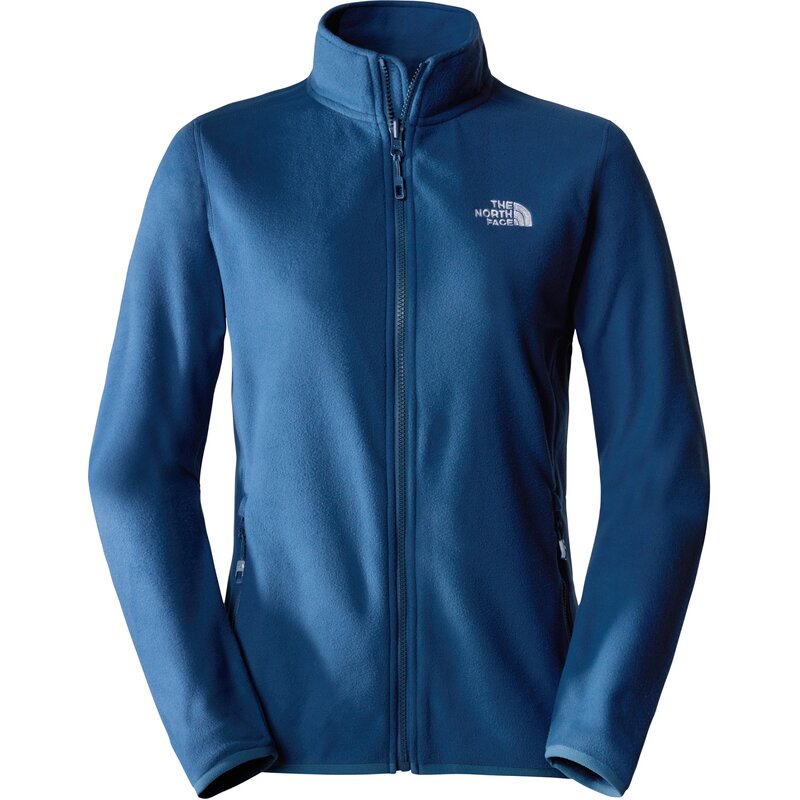 Sweatshirt w 100 glacier fz - eu The North Face, синий
Sweatshirt w 100 glacier fz - eu The North Face, синий