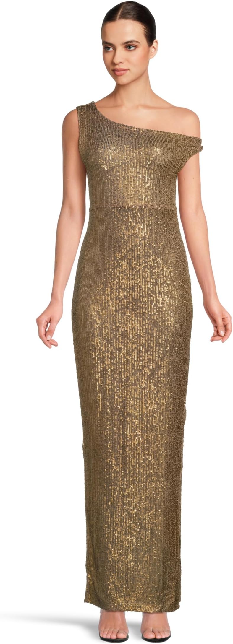 Платье Norma Kamali Drop Shoulder Fitted Gown With Side Slit, бронзовый
Платье Norma Kamali Drop Shoulder Fitted Gown With Side Slit, бронзовый