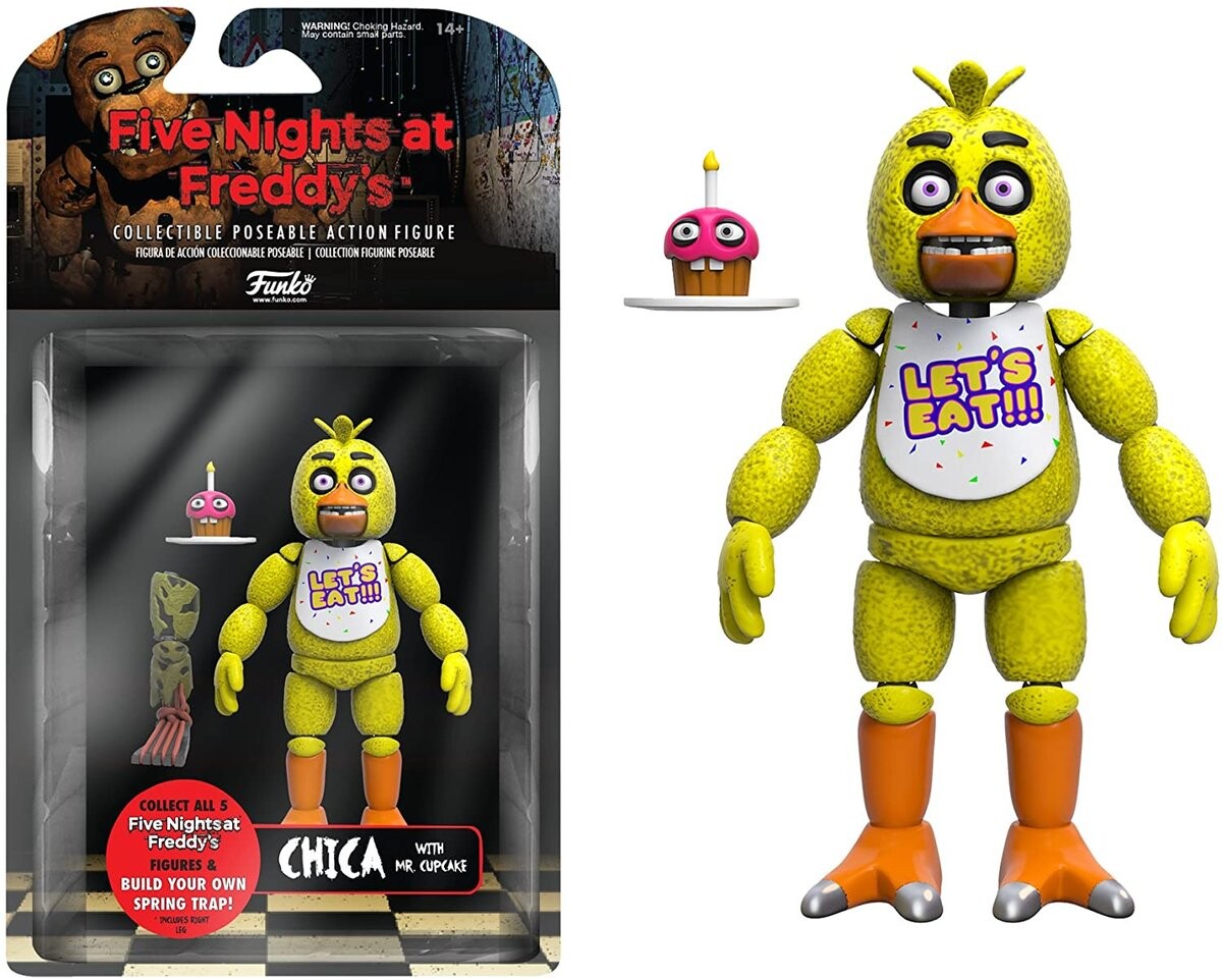 Funko Five Nights at Freddy's, коллекционная фигурка, Five Nights at Freddy's, Чика Funko POP! 
Funko Five Nights at Freddy's, коллекционная фигурка, Five Nights at Freddy's, Чика Funko POP!