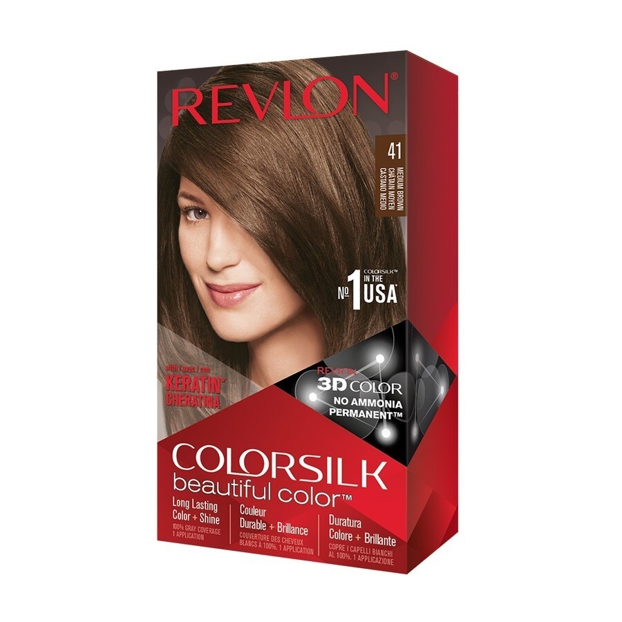 Краска для волос colorsilk beautiful color Revlon, 1 stück, количество 1 шт.
Краска для волос colorsilk beautiful color Revlon, 1 stück, количество 1 шт.
