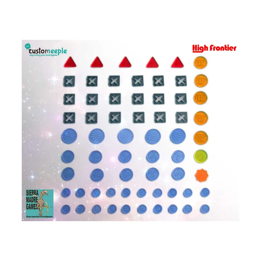 Жетоны High Frontier Mega Deluxe, Game Accessories - Sierra Madre Games (Customeeple)
Жетоны High Frontier Mega Deluxe, Game Accessories - Sierra Madre Games (Customeeple)