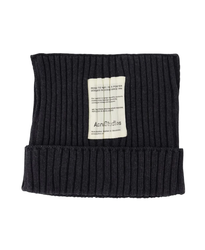 Ребристая квадратная шапка-бини Acne Studios, серый
Ребристая квадратная шапка-бини Acne Studios, серый