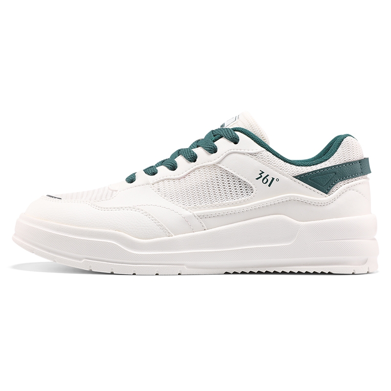 361° Кроссовки Air Force One Slip с низким верхом и амортизацией для скейтбординга, мужские, белые, зеленые
361° Кроссовки Air Force One Slip с низким верхом и амортизацией для скейтбординга, мужские, белые, зеленые