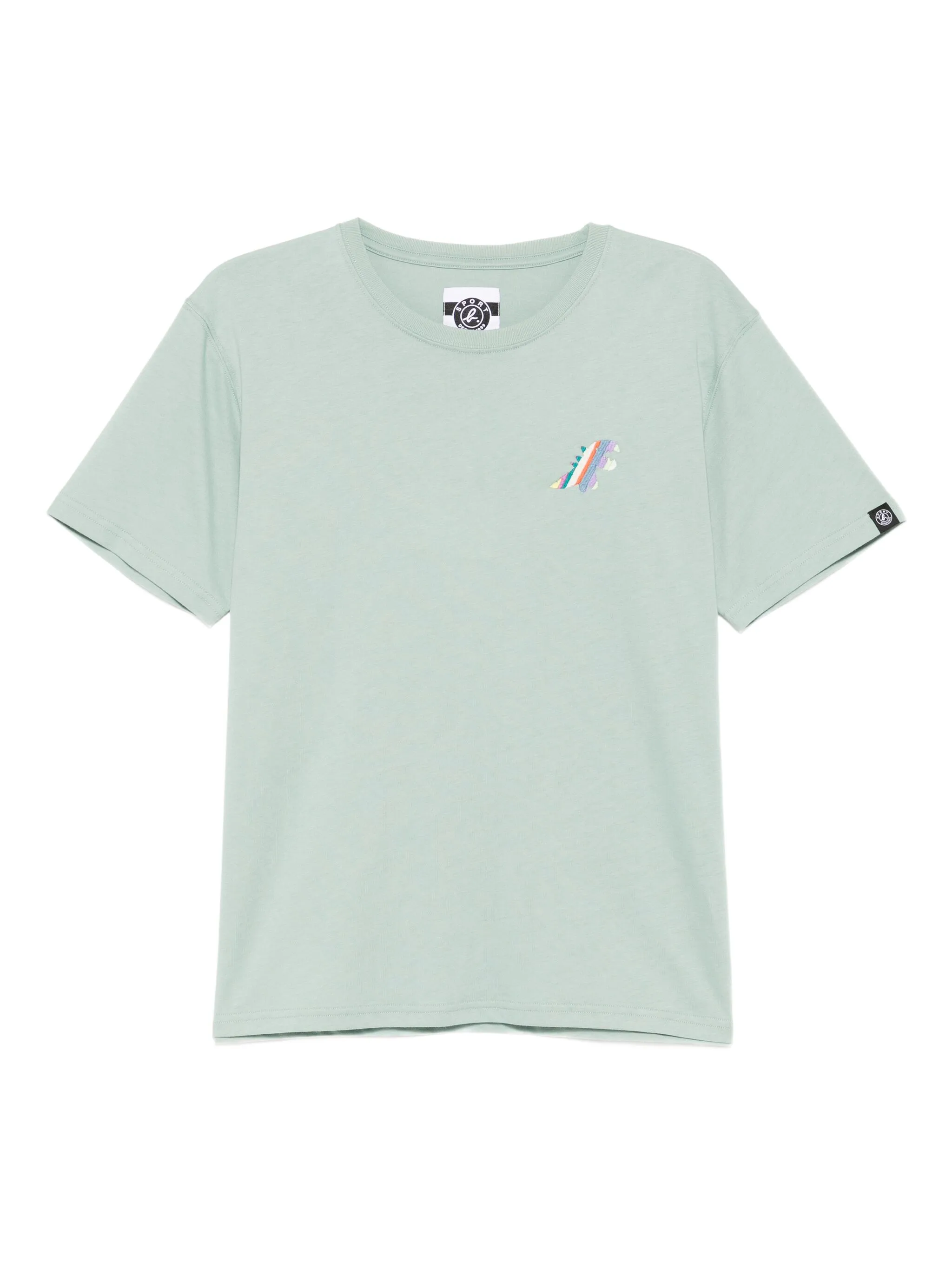 Футболка с вышитым логотипом Sport B. By Agnès B., зеленый
Футболка с вышитым логотипом Sport B. By Agnès B., зеленый