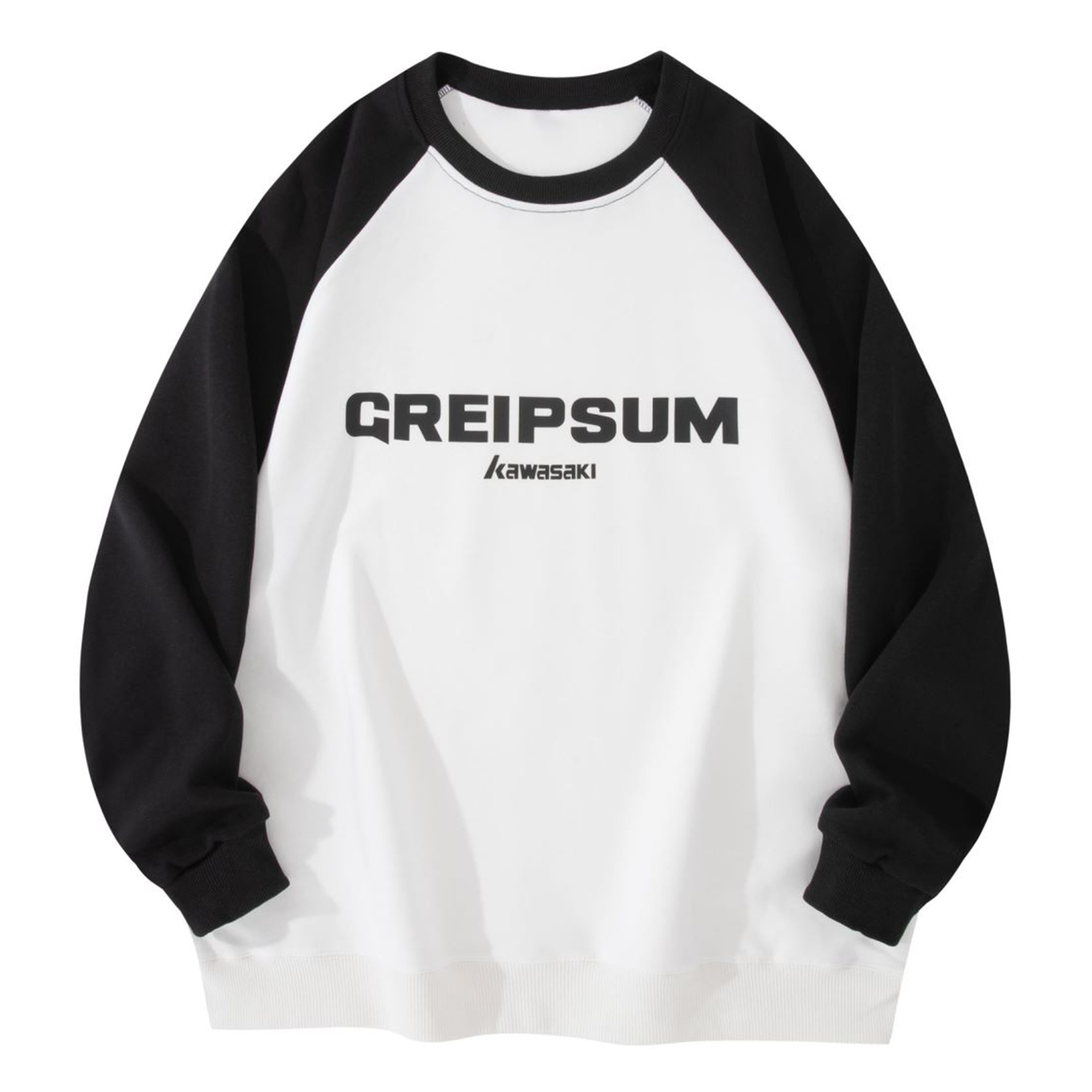 Унисекс свитшот Kawasaki, белый/черный
Унисекс свитшот Kawasaki, белый/черный