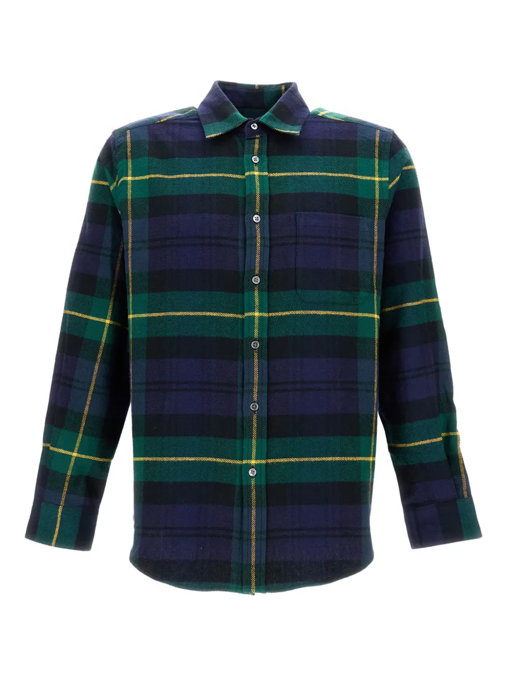 Рубашка в клетку на пуговицах Portuguese Flannel, синий
Рубашка в клетку на пуговицах Portuguese Flannel, синий