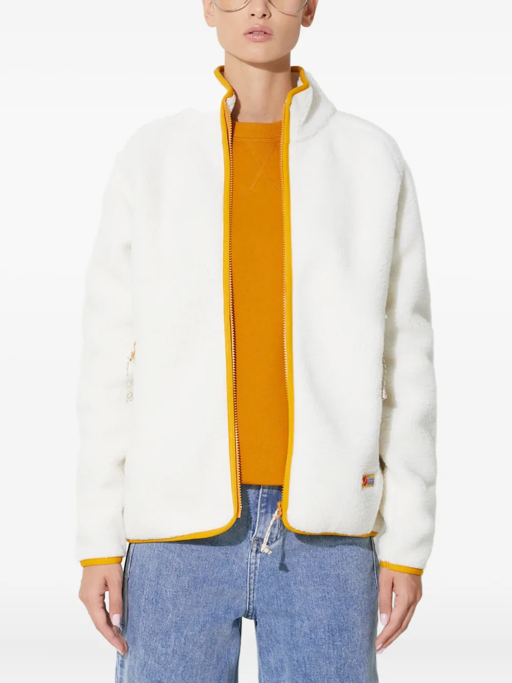 Толстовка из флиса на молнии Fjällräven, белый
Толстовка из флиса на молнии Fjällräven, белый