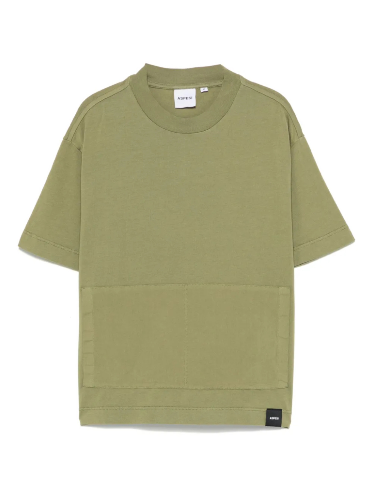 Футболка из хлопка Aspesi Kids, зеленый 
Футболка из хлопка Aspesi Kids, зеленый