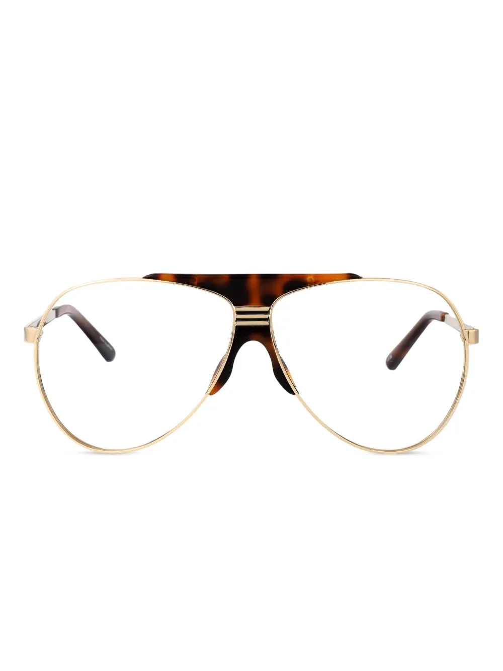 Очки в оправе черепаховой расцветки The Attico, золотой
Очки в оправе черепаховой расцветки The Attico, золотой