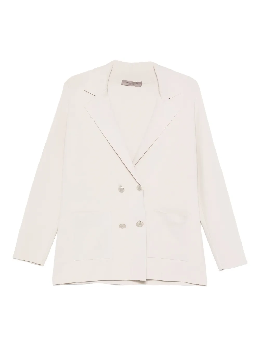 Двубортный пиджак D.Exterior, нейтральный
Двубортный пиджак D.Exterior, нейтральный