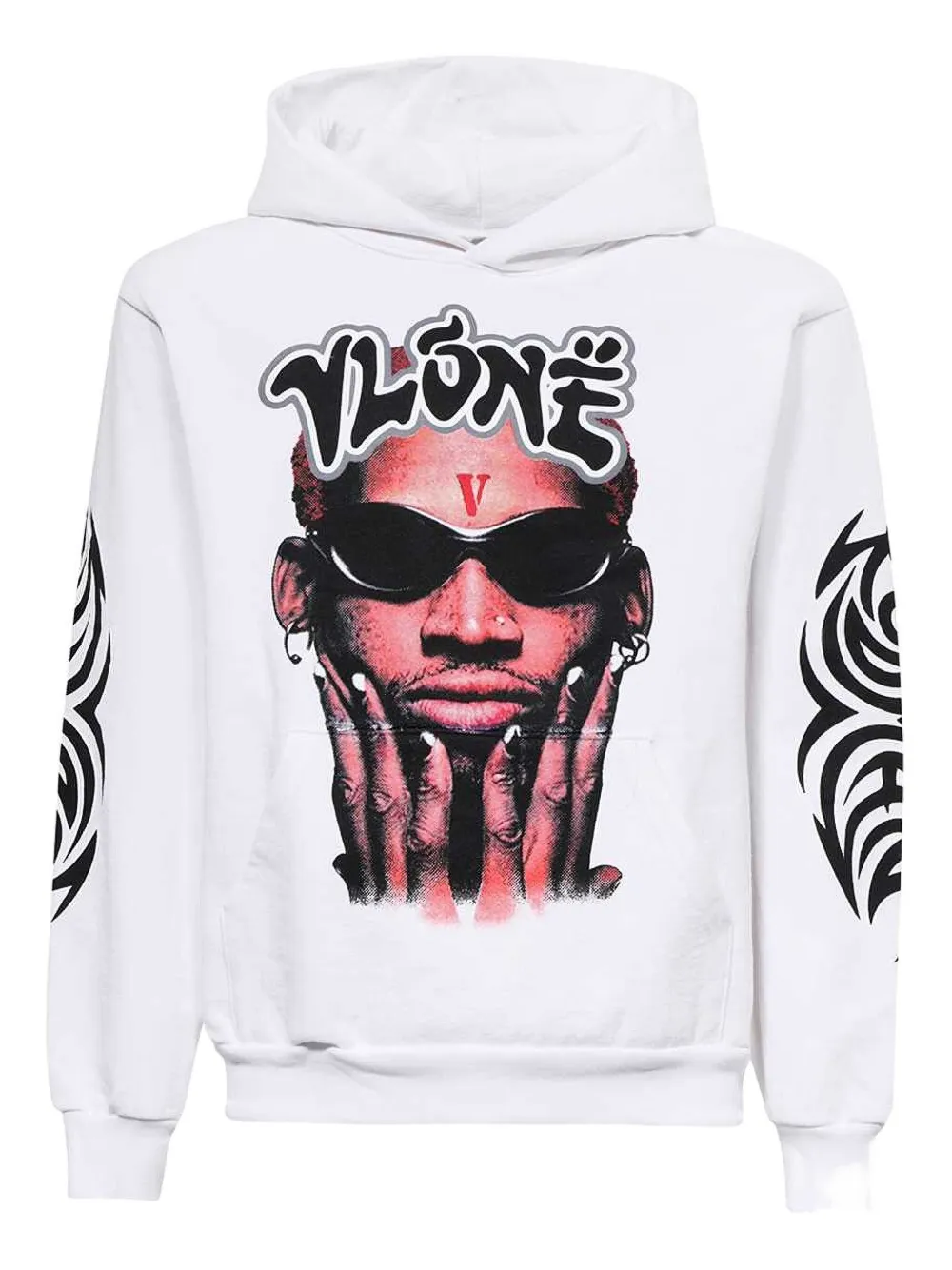 Толстовка с графическим принтом Vlone, белый
Толстовка с графическим принтом Vlone, белый
