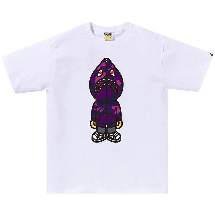 Футболка BAPE Color Camo Classic Milo Shark Tee, White/Purple
Футболка BAPE Color Camo Classic Milo Shark Tee, White/Purple