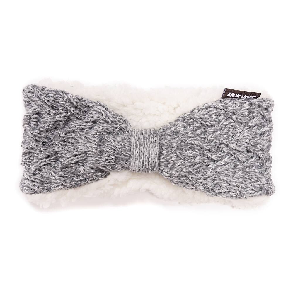 Женская повязка на голову MUK LUKS с кабелем-бабочкой, цвет Ivory Med Gray Heather
Женская повязка на голову MUK LUKS с кабелем-бабочкой, цвет Ivory Med Gray Heather