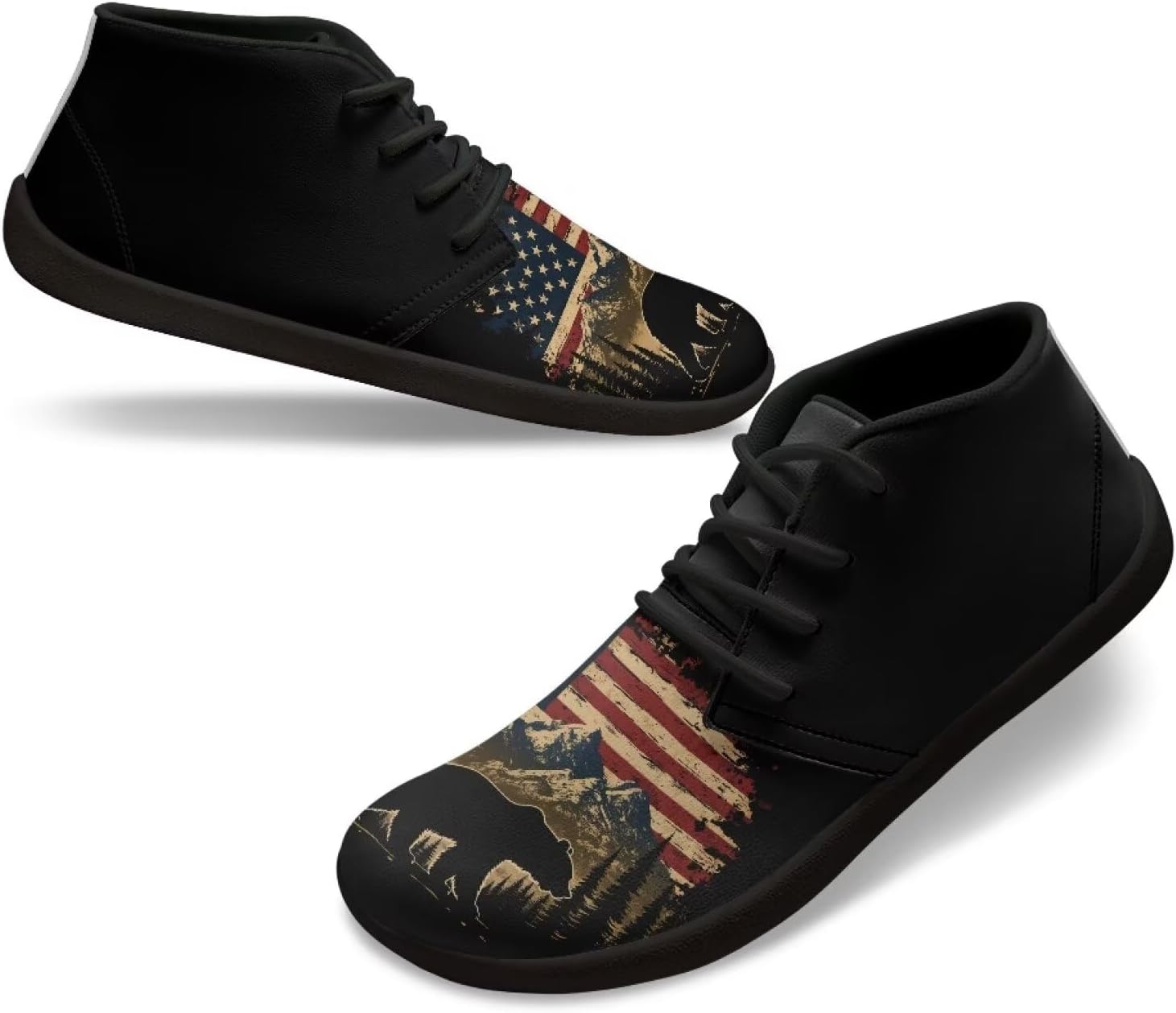 Мужские минималистичные обувь Fuxowvby, Модные кроссовки с широкой носочной частью, Кроссовки для тренировок с нулевым перепадом, размер US 5-14, American Flag Bear
Мужские минималистичные обувь Fuxowvby, Модные кроссовки с широкой носочной частью, Кроссовки для тренировок с нулевым перепадом, размер US 5-14, American Flag Bear