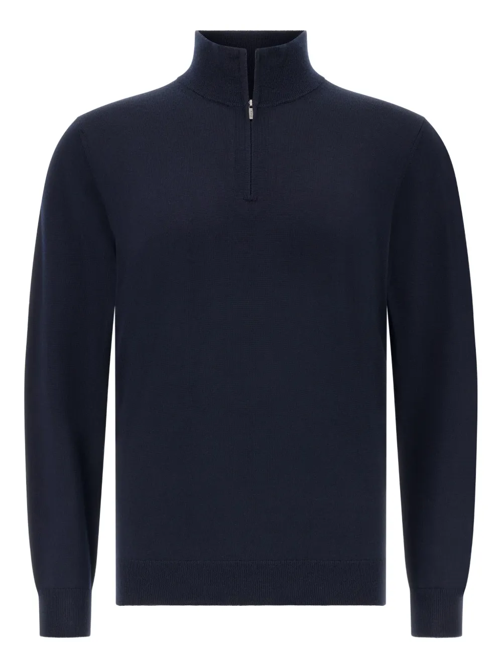 Шерстяной свитер с воротником на молнии Boggi Milano, синий
Шерстяной свитер с воротником на молнии Boggi Milano, синий
