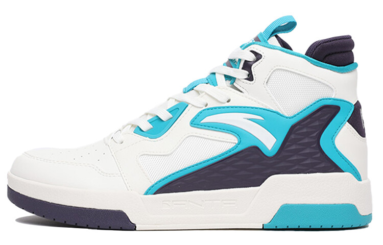 Обувь для скейтбординга Bastard Мужская с высоким верхом Белый/Королевский Синий Anta
Обувь для скейтбординга Bastard Мужская с высоким верхом Белый/Королевский Синий Anta