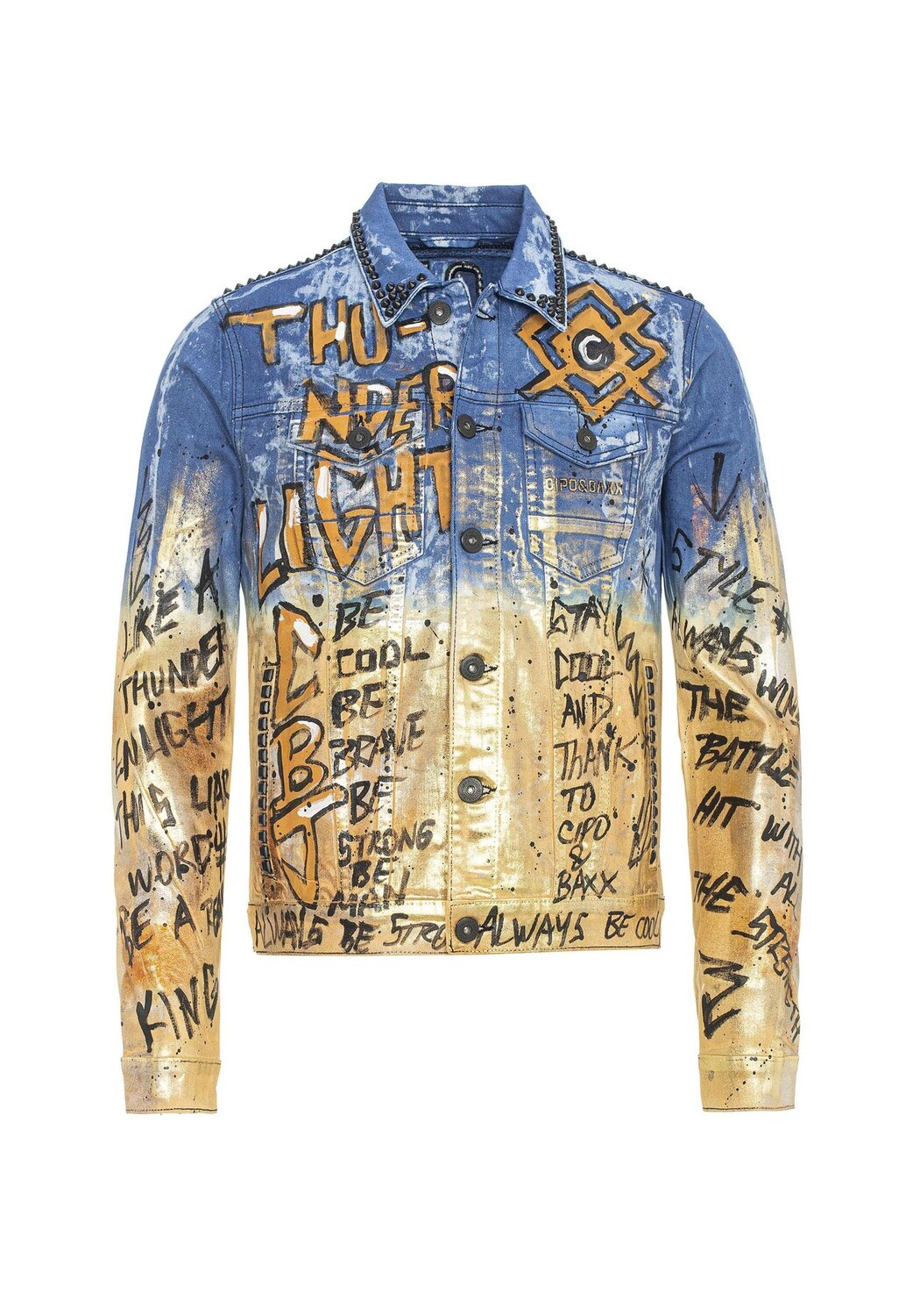 Джинсовая куртка в классном дизайне граффити CIPO & BAXX, цвет Blue Gold, Синий, Джинсовая куртка в классном дизайне граффити CIPO & BAXX, цвет Blue Gold
Джинсовая куртка в классном дизайне граффити CIPO & BAXX, цвет Blue Gold, Синий, Джинсовая куртка в классном дизайне граффити CIPO & BAXX, цвет Blue Gold