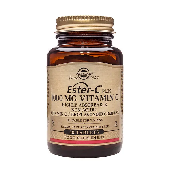 Антиоксидантная Добавка Ester-C Plus Solgar, 30 UD
Антиоксидантная Добавка Ester-C Plus Solgar, 30 UD