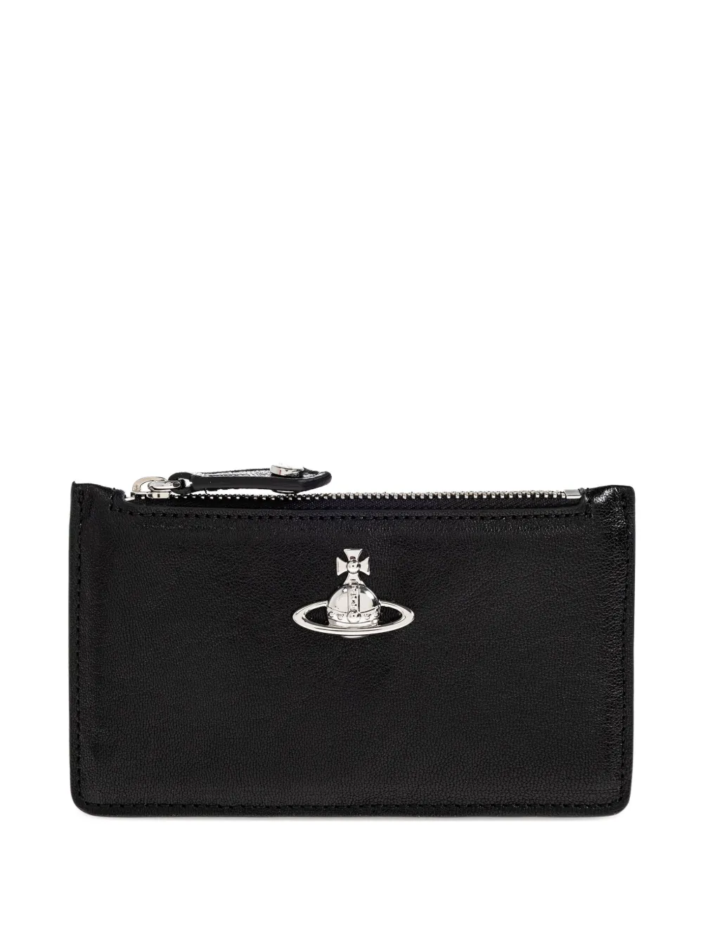 Кардхолдер на молнии с шарообразным креплением Vivienne Westwood, черный
Кардхолдер на молнии с шарообразным креплением Vivienne Westwood, черный