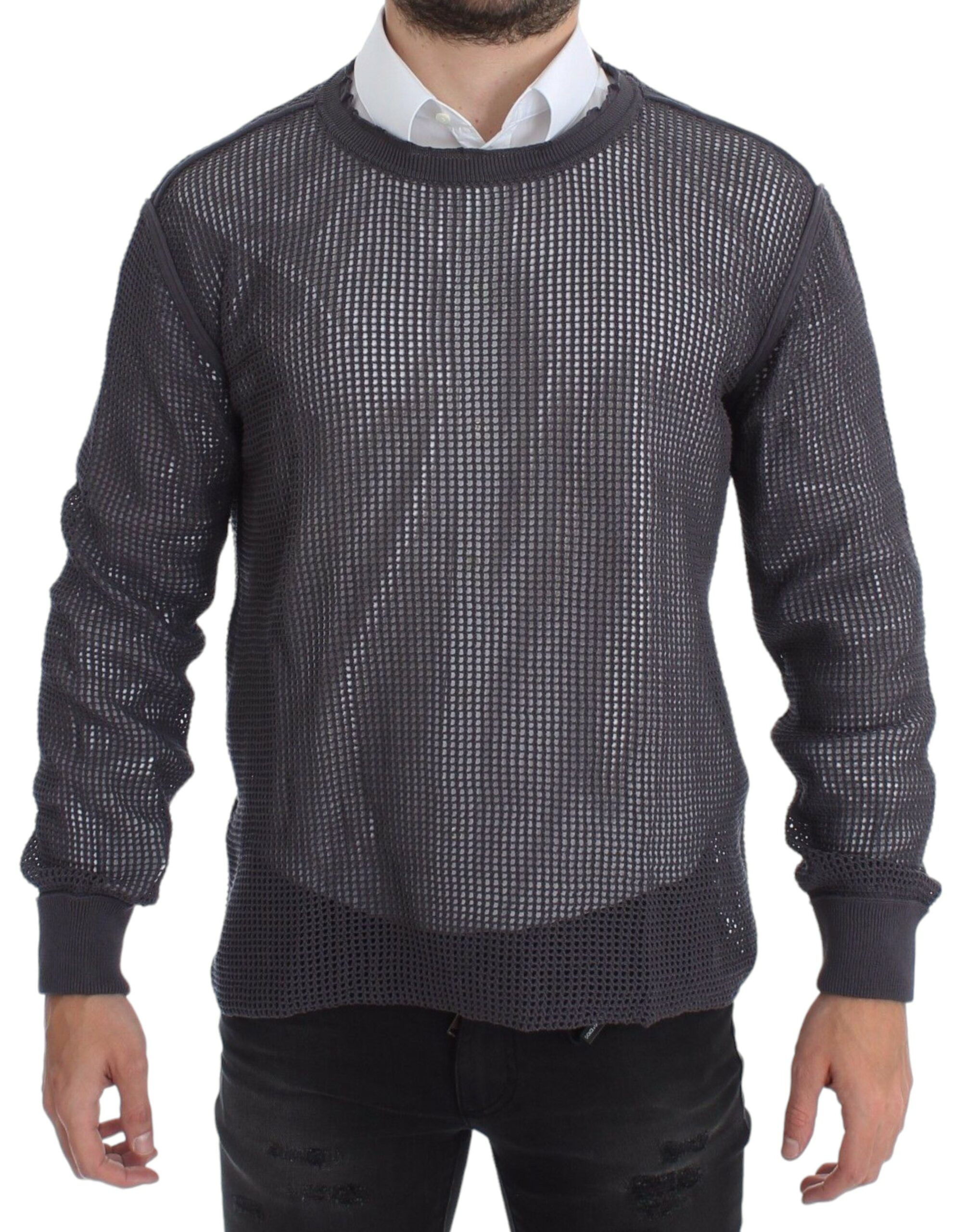 Элегантный сетчатый свитер с круглым вырезом светло-фиолетового цвета Dolce & Gabbana, фиолетовый
Элегантный сетчатый свитер с круглым вырезом светло-фиолетового цвета Dolce & Gabbana, фиолетовый