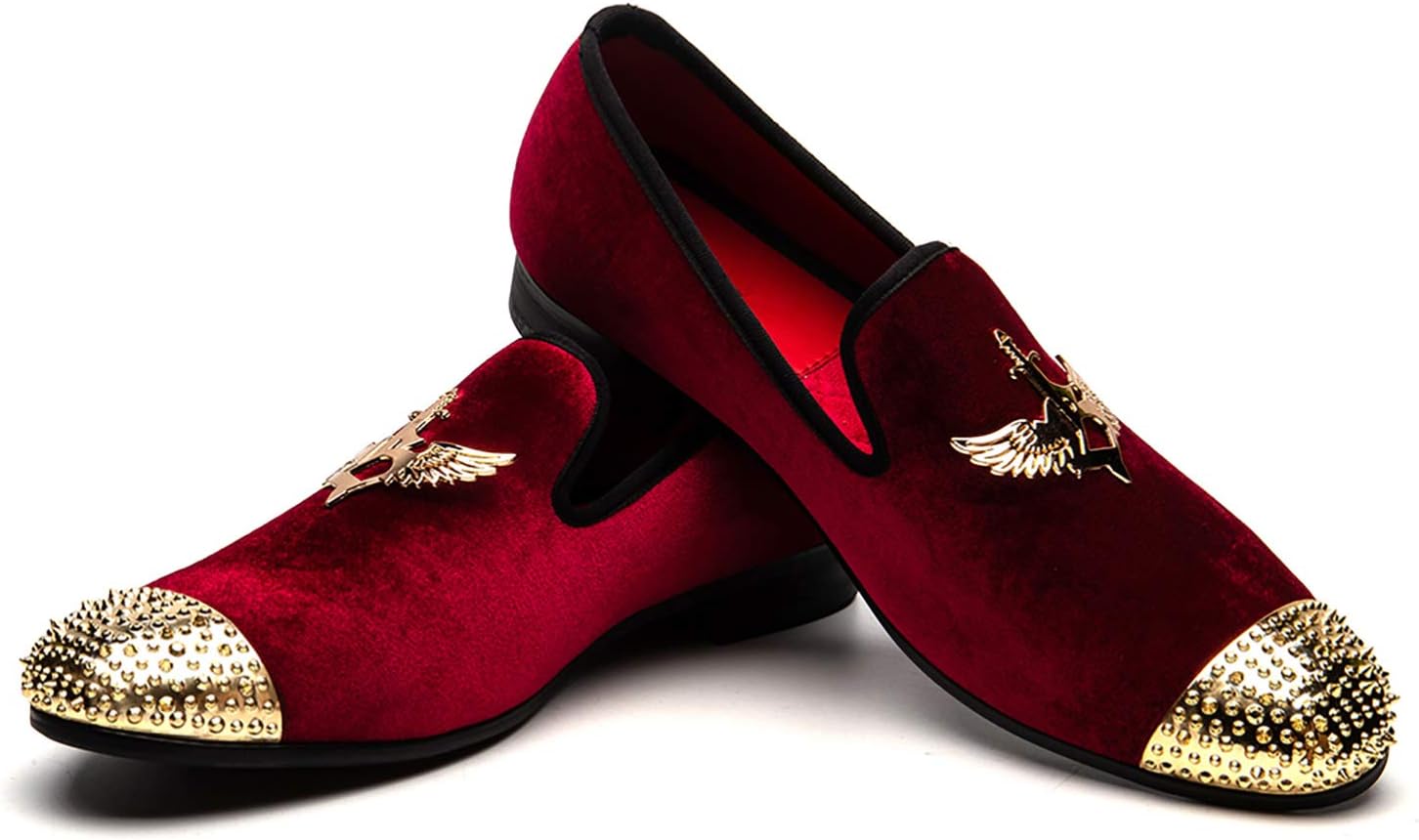 Мужские лоферы из натуральной кожи с металлической текстурой и блестками, без шнурков Jitai, красный
Мужские лоферы из натуральной кожи с металлической текстурой и блестками, без шнурков Jitai, красный