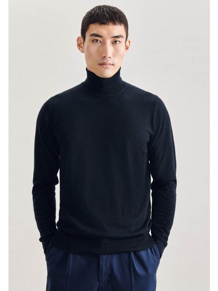 Пуловер Seidensticker Regular, темно-синий
Пуловер Seidensticker Regular, темно-синий