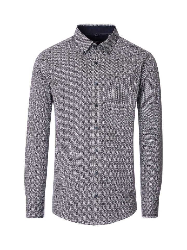 Повседневная рубашка темно-синего цвета CASAMODA
Повседневная рубашка темно-синего цвета CASAMODA