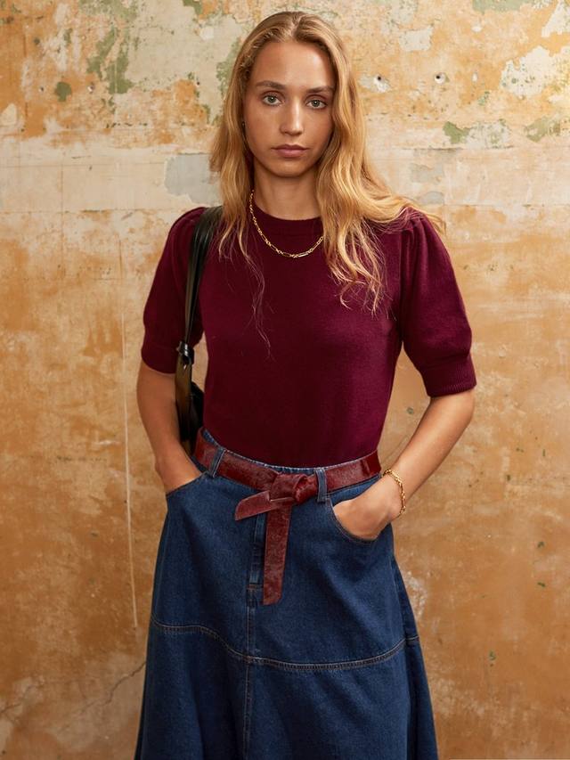 Джемпер с рукавом три четверти из шерстяной смеси Ro&Zo, Red
Джемпер с рукавом три четверти из шерстяной смеси Ro&Zo, Red