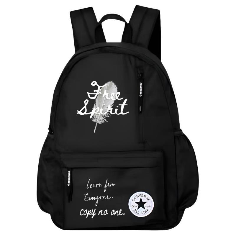 Converse Полиэстеровый рюкзак обычный мужской черный, Feather
Converse Полиэстеровый рюкзак обычный мужской черный, Feather