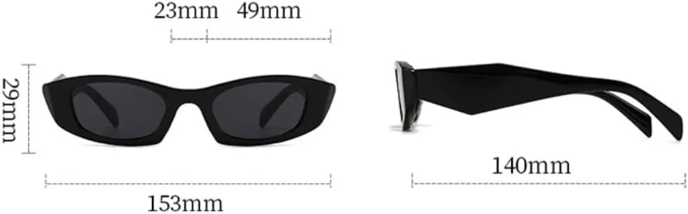 Панк-солнцезащитные очки для женщин, популярные модные, маленькие прямоугольные, женские, сине-желтые, с защитой от УФ-излучения UV400 TKKTLLT, Leopard-black
Панк-солнцезащитные очки для женщин, популярные модные, маленькие прямоугольные, женские, сине-желтые, с защитой от УФ-излучения UV400 TKKTLLT, Leopard-black