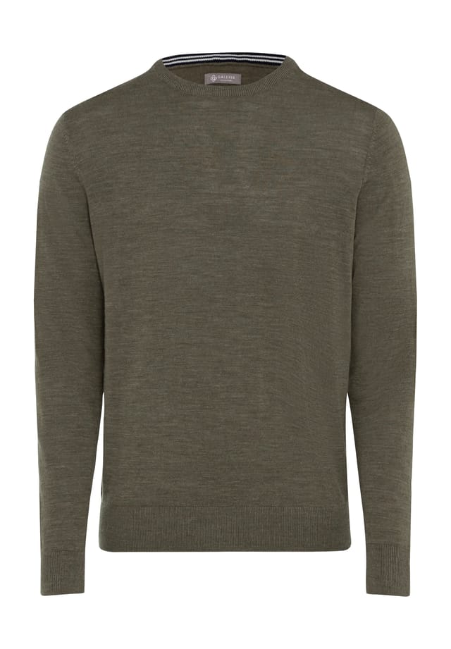 Шерстяной свитер с пестрыми ребристыми манжетами Galeria Essentials, зеленый
Шерстяной свитер с пестрыми ребристыми манжетами Galeria Essentials, зеленый