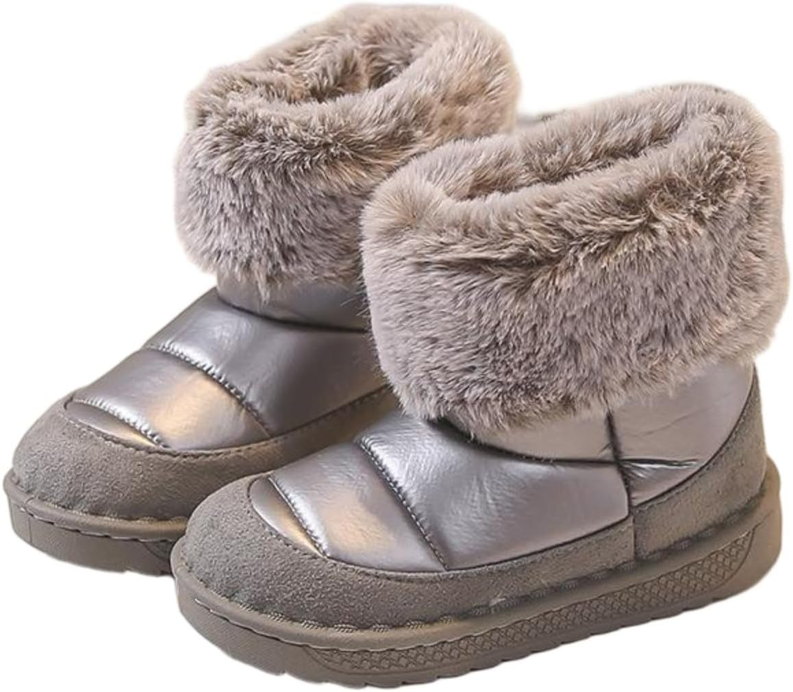 Детские милые зимние ботинки для девочек с пушистой подкладкой, теплые толстые короткие ботильоны для активного отдыха на улице Generic, Silver
Детские милые зимние ботинки для девочек с пушистой подкладкой, теплые толстые короткие ботильоны для активного отдыха на улице Generic, Silver