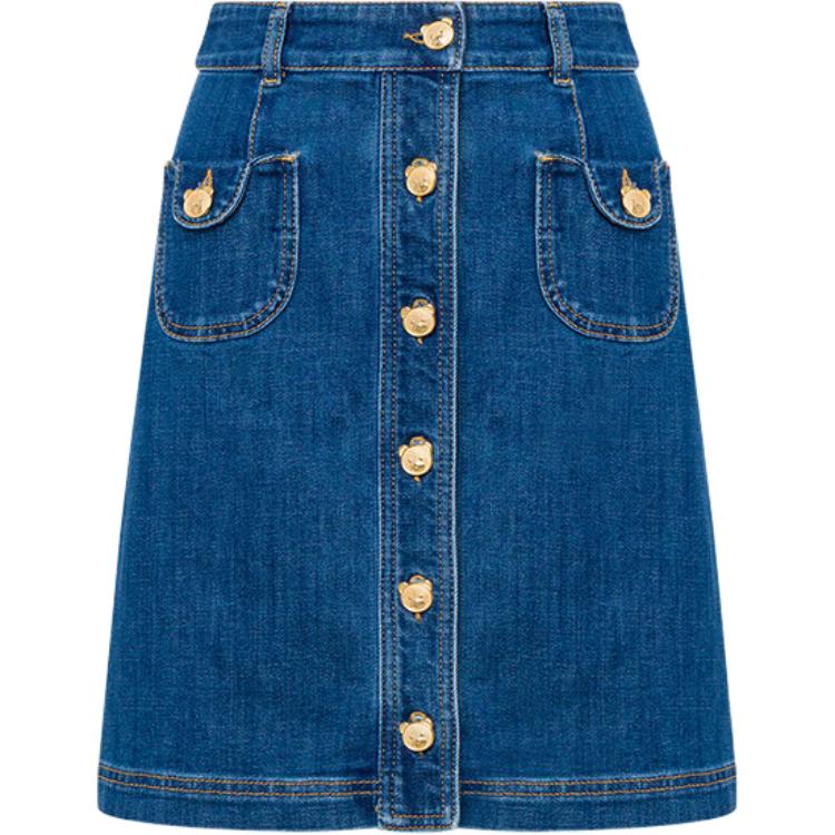 Джинсовая короткая юбка Women's MOSCHINO, синий
Джинсовая короткая юбка Women's MOSCHINO, синий