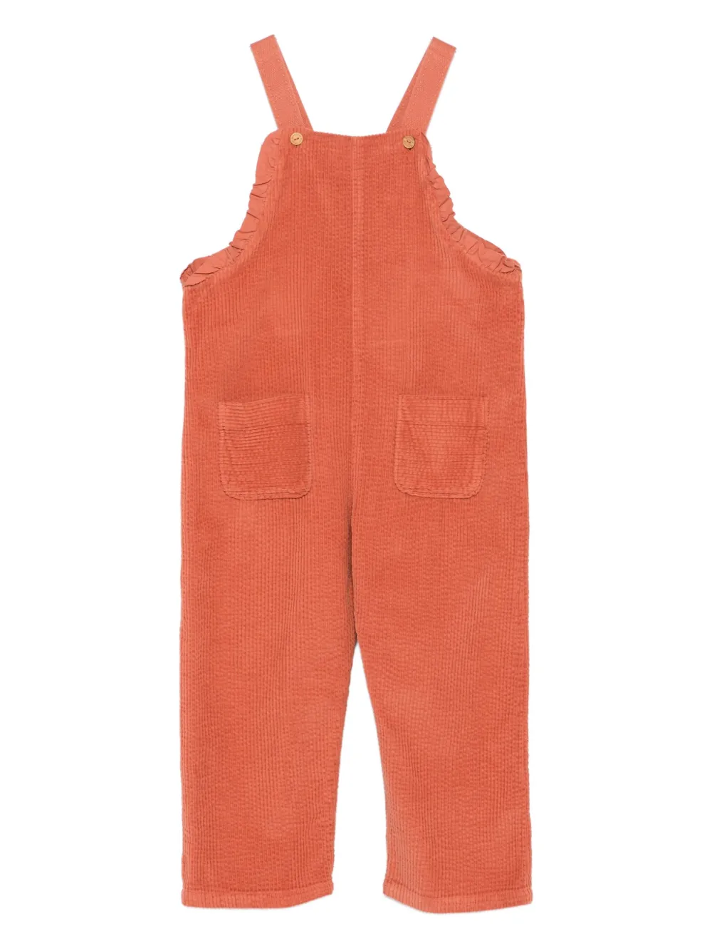 Вельветовый комбинезон с оборками LARANJINHA, оранжевый
Вельветовый комбинезон с оборками LARANJINHA, оранжевый