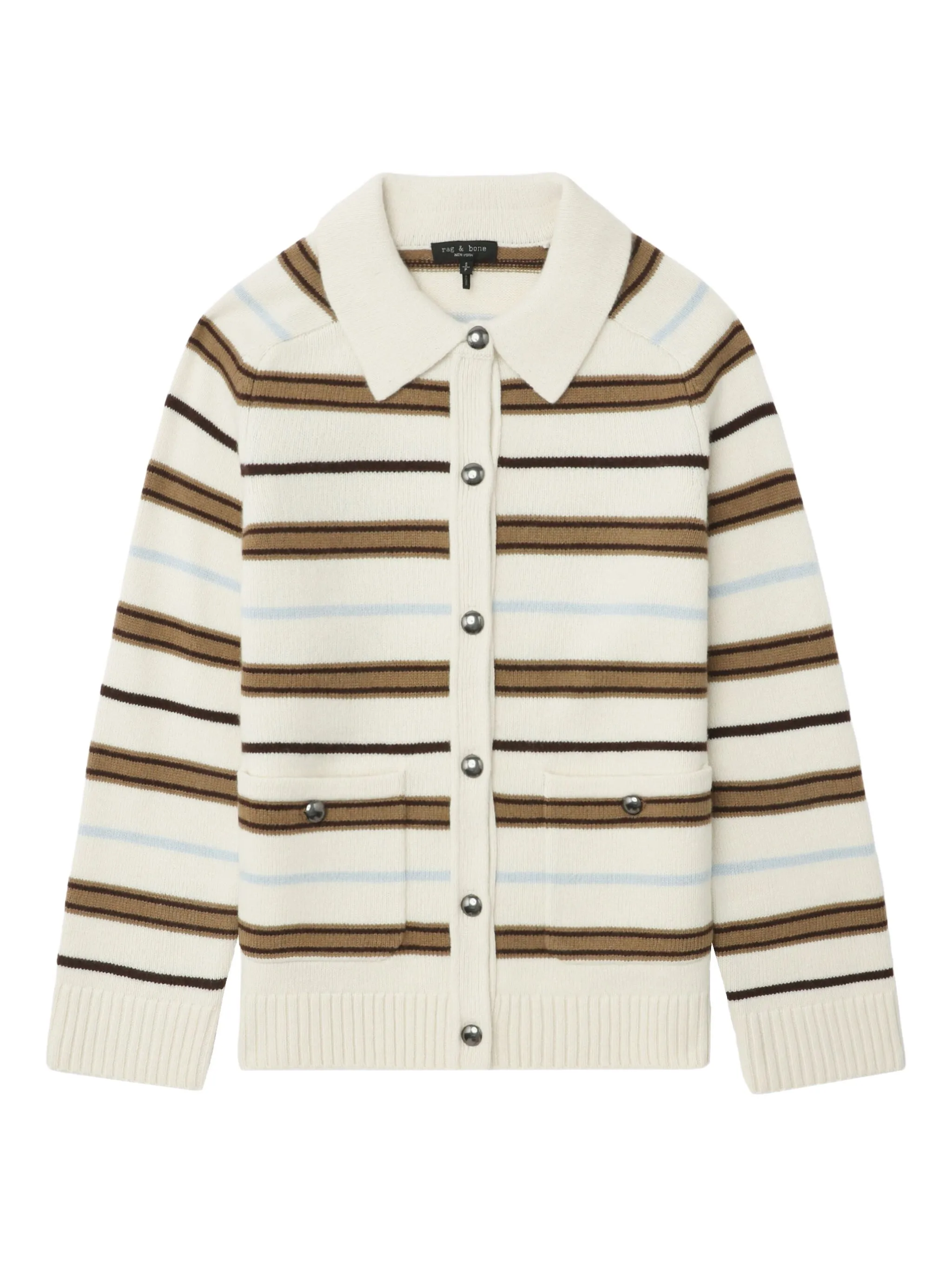Кардиган Peggy в полоску Rag & Bone, нейтральный
Кардиган Peggy в полоску Rag & Bone, нейтральный