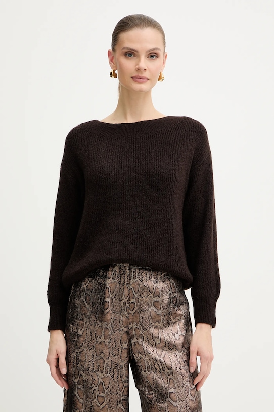 Свитер MREINE из смесовой шерсти Morgan, коричневый
Свитер MREINE из смесовой шерсти Morgan, коричневый