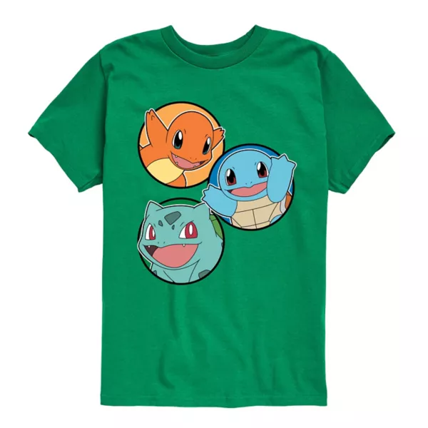Футболка с рисунком покемона Сквиртла Бульбазавра Чармандера для мальчиков 8-20 лет Licensed Character, зеленый
Футболка с рисунком покемона Сквиртла Бульбазавра Чармандера для мальчиков 8-20 лет Licensed Character, зеленый