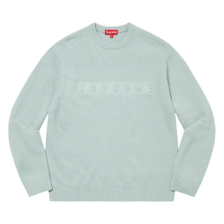 Свитер Supreme Embossed Sweater 'Light Blue'
Свитер Supreme Embossed Sweater 'Light Blue'