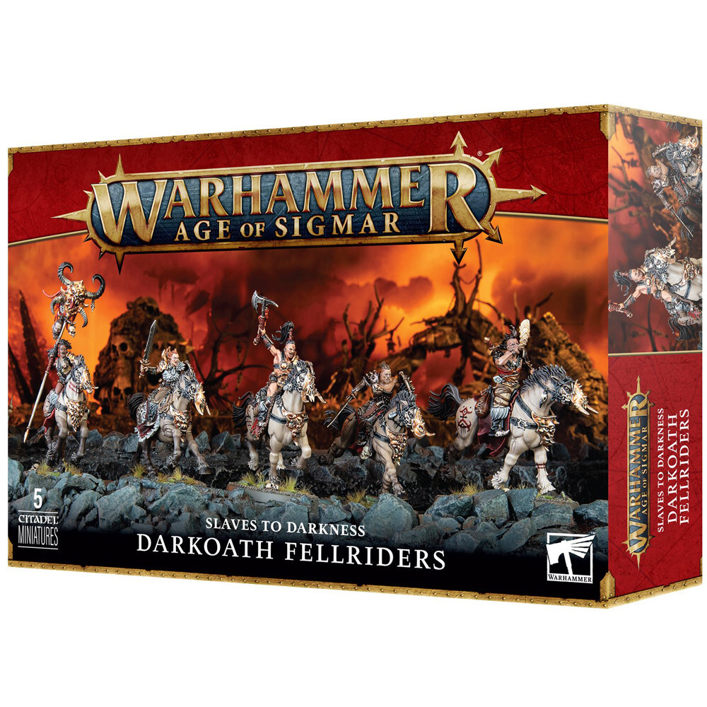 Миниатюра Games Workshop Warhammer Age of Sigmar: Slaves to Darkness - Darkoath Fellriders
Миниатюра Games Workshop Warhammer Age of Sigmar: Slaves to Darkness - Darkoath Fellriders