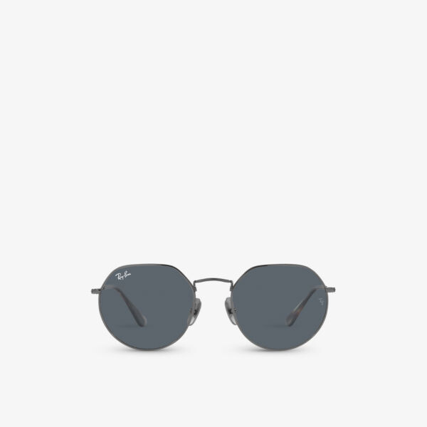 RB8165 Jack солнцезащитные очки из титана Ray-Ban, серый
RB8165 Jack солнцезащитные очки из титана Ray-Ban, серый