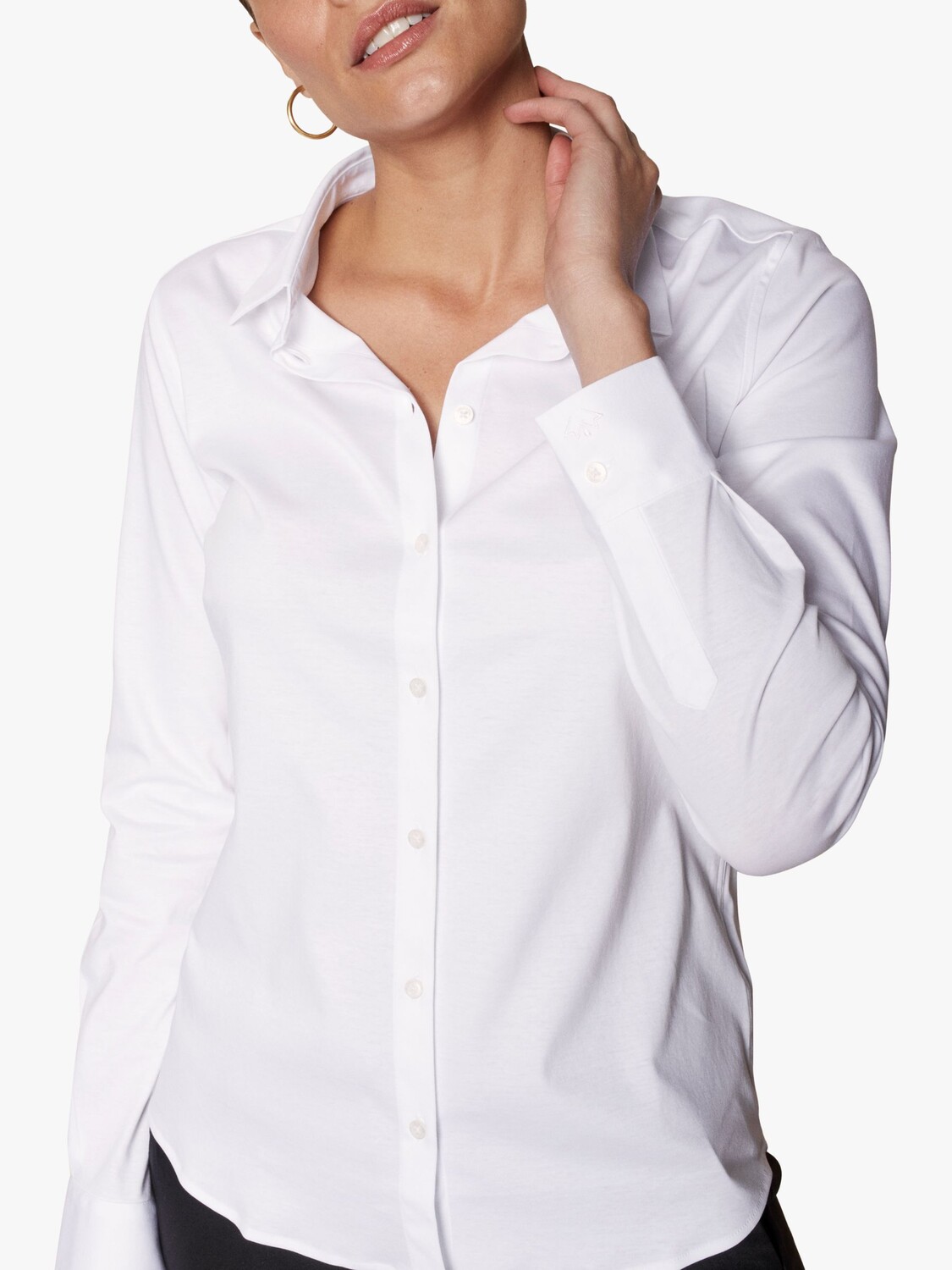 MOS MOSH Tina Рубашка из джерси, белая
MOS MOSH Tina Рубашка из джерси, белая