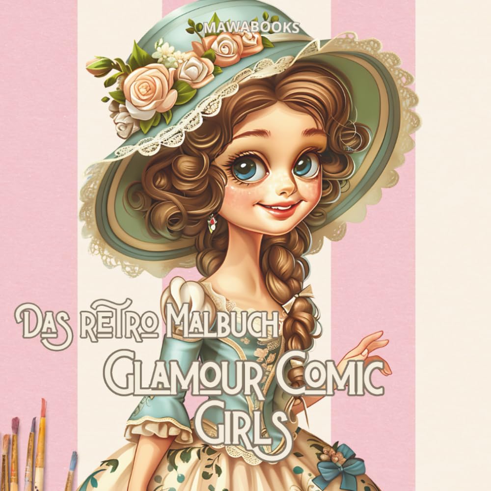 Das Malbuch - Glamour Comic Girls - Vintage Ladies zum verlieben: 50 Retro-Damen zum Ausmalen im Comic-Stil (German Edition) (Independently published)
Das Malbuch - Glamour Comic Girls - Vintage Ladies zum verlieben: 50 Retro-Damen zum Ausmalen im Comic-Stil (German Edition) (Independently published)