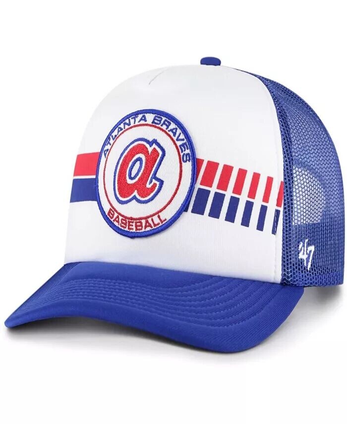 47 брендовая мужская регулируемая шляпа Royal Atlanta Braves Cooperstown Collection Wax Pack Express Trucker '47 Brand, синий
47 брендовая мужская регулируемая шляпа Royal Atlanta Braves Cooperstown Collection Wax Pack Express Trucker '47 Brand, синий