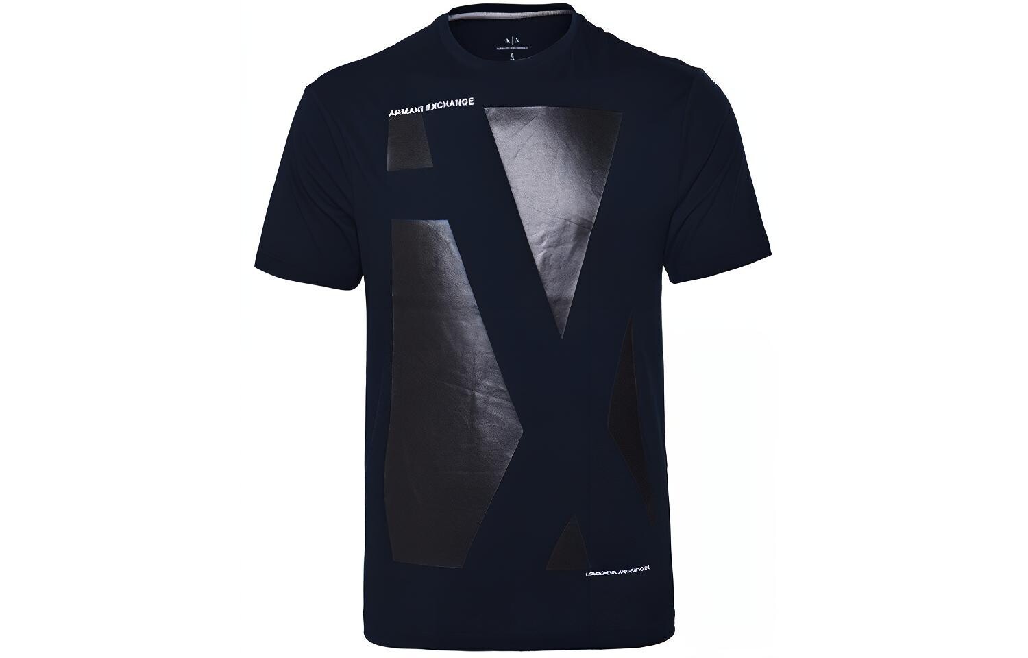 Футболка мужская темно-синяя Armani Exchange, темно-синий
Футболка мужская темно-синяя Armani Exchange, темно-синий