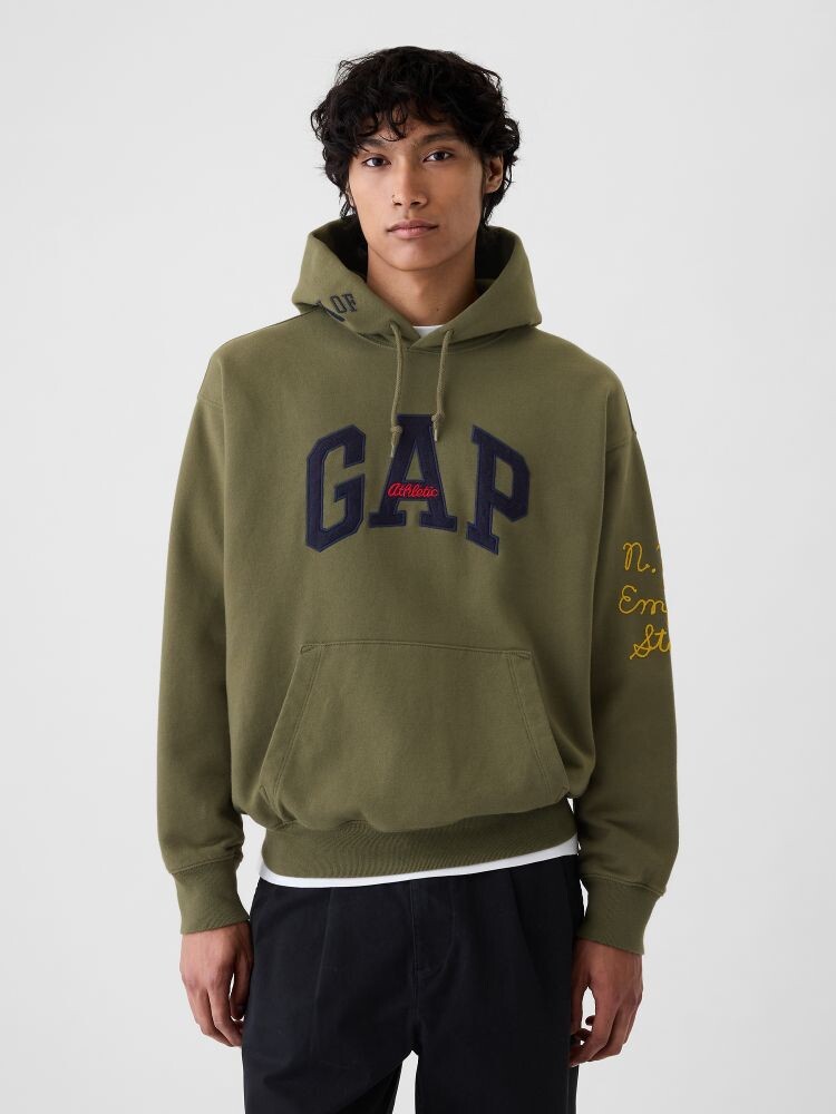 Толстовка оверсайз Gap, зеленый
Толстовка оверсайз Gap, зеленый