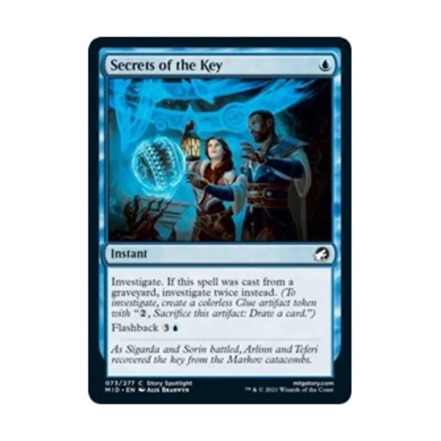 CCG Тайны ключа (С), MTG - Innistrad - Midnight Hunt
CCG Тайны ключа (С), MTG - Innistrad - Midnight Hunt
