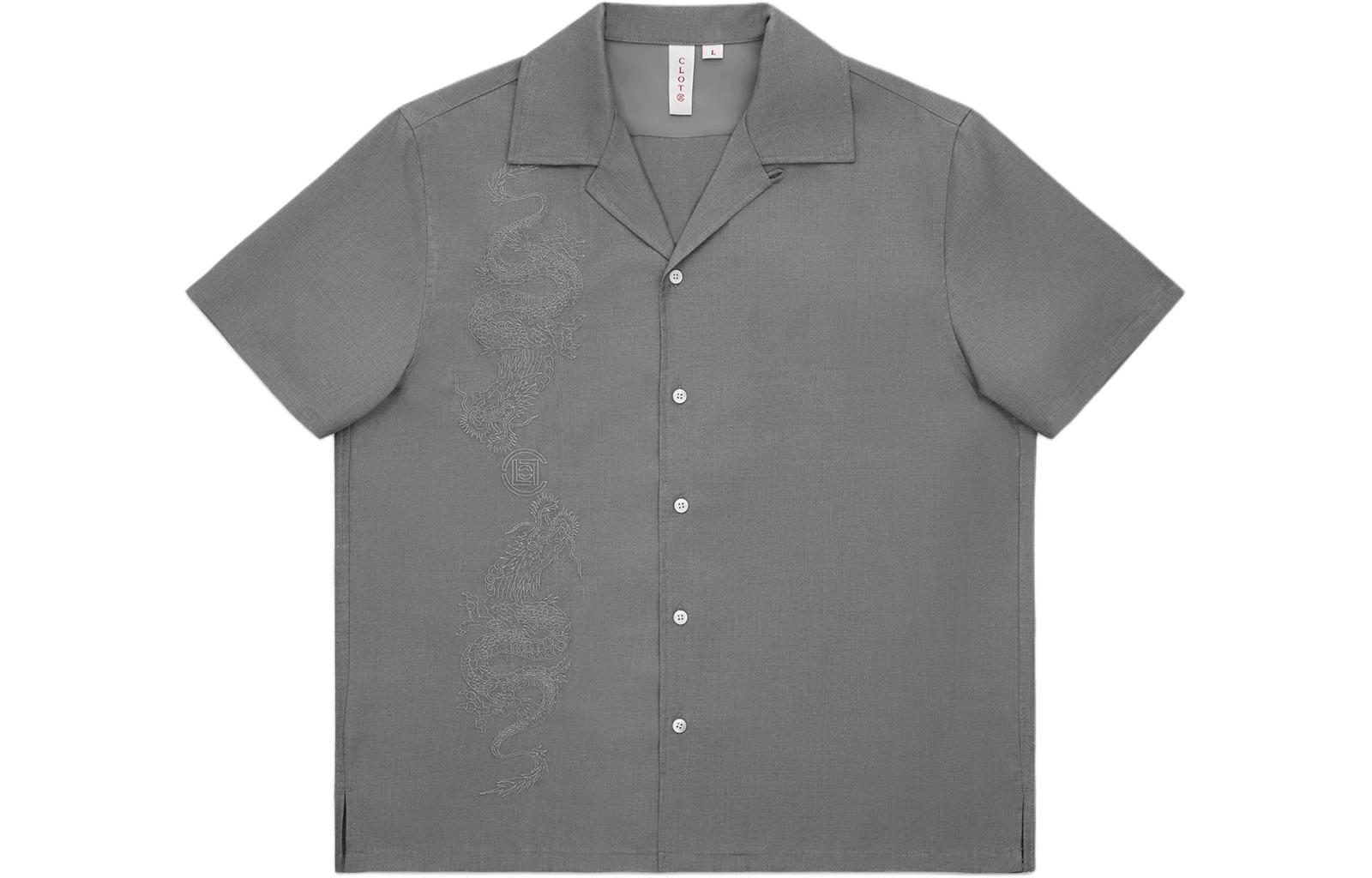 Серая мужская рубашка CLOT, серый
Серая мужская рубашка CLOT, серый