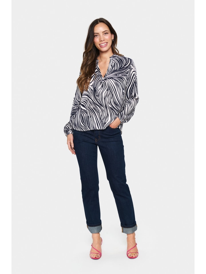 Блузка с длинными рукавами EdaSZ, прямого кроя, в баритоновых листьях Strokes SAINT TROPEZ
Блузка с длинными рукавами EdaSZ, прямого кроя, в баритоновых листьях Strokes SAINT TROPEZ