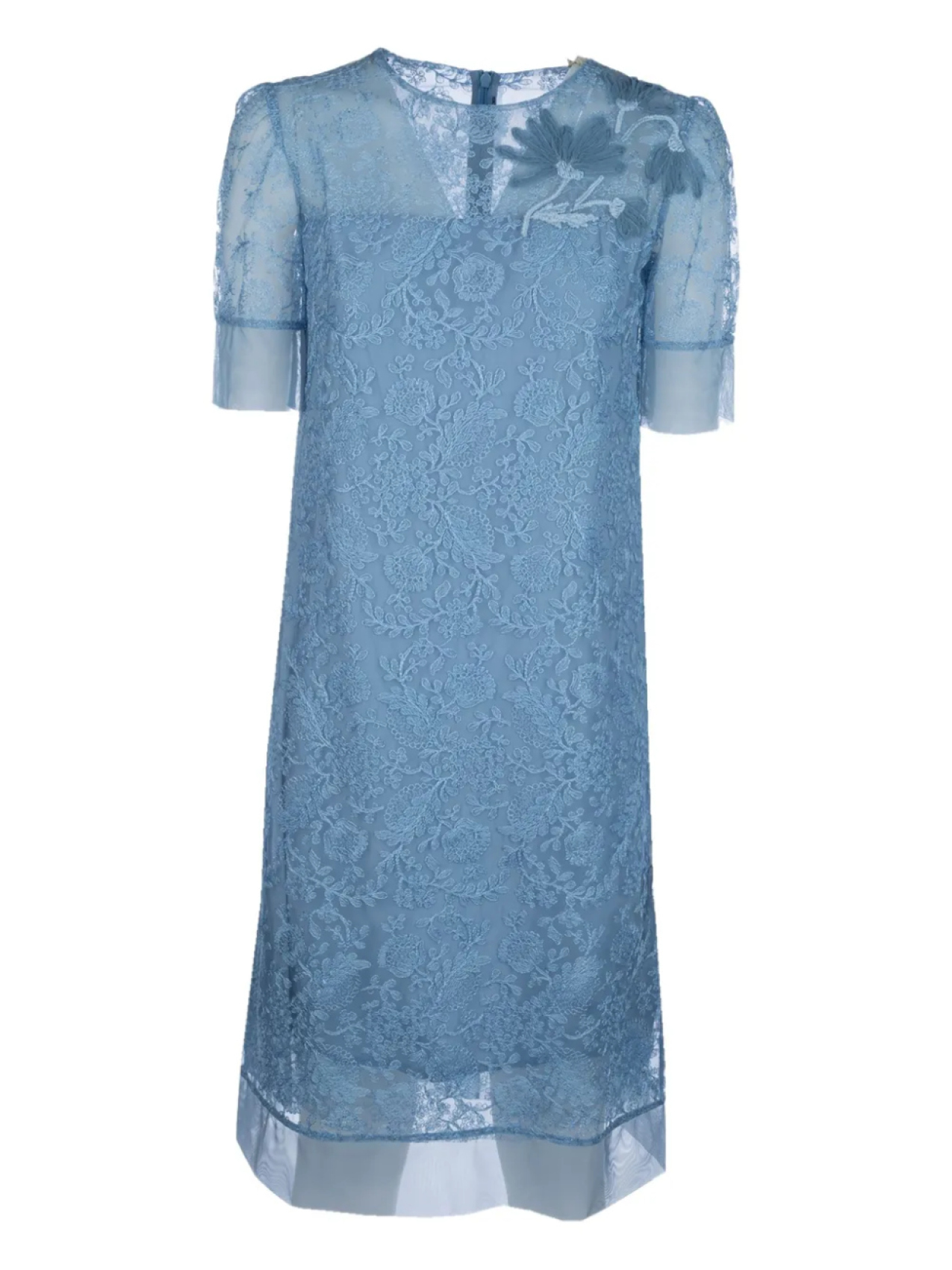 Платье миди с цветочной вышивкой Ermanno Scervino, синий
Платье миди с цветочной вышивкой Ermanno Scervino, синий